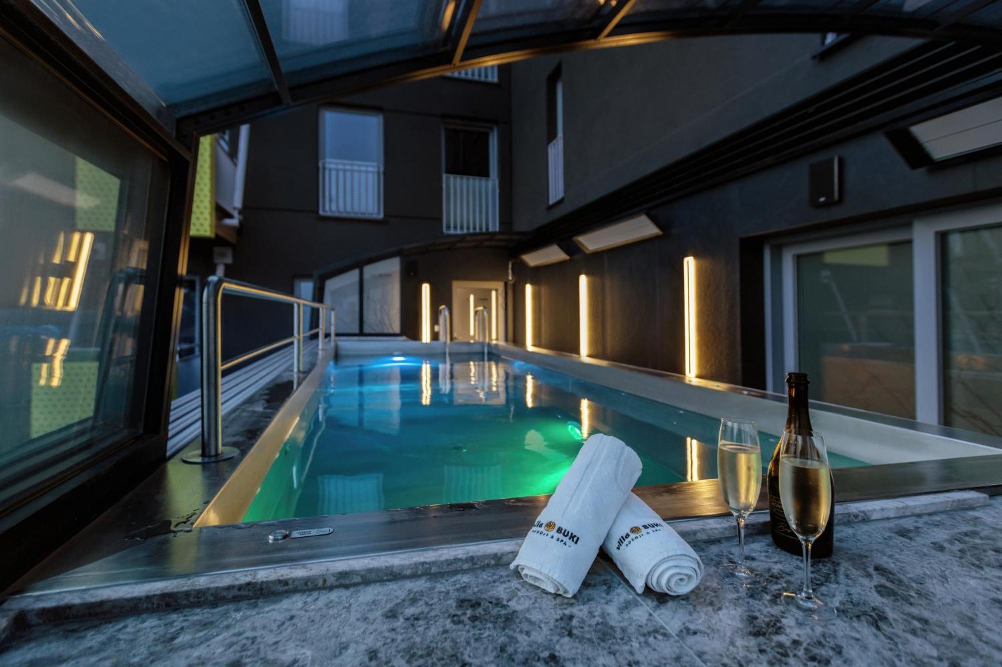 Villa Buki Pokoje & Spa ยาสต์เชอเบีย กูรา ภายนอก รูปภาพ